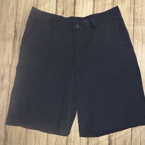 Men’s Under Armour Athletic Shorts Size 32 Black Nylon Blend Performance